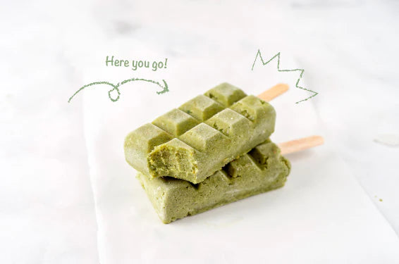 Matcha Popsicles